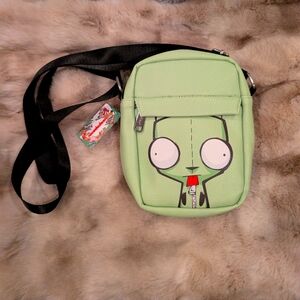 NWT Crossbody Invader Zim GIR Lime Green